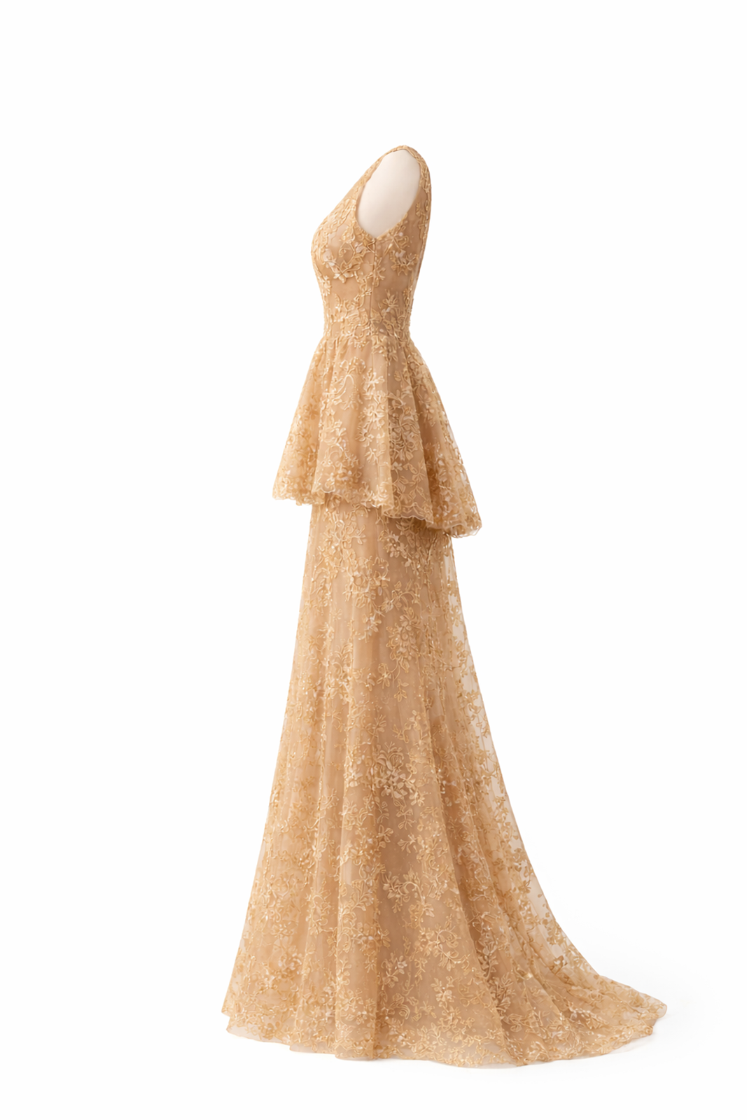 Paris Gold Dress Laskari Shop