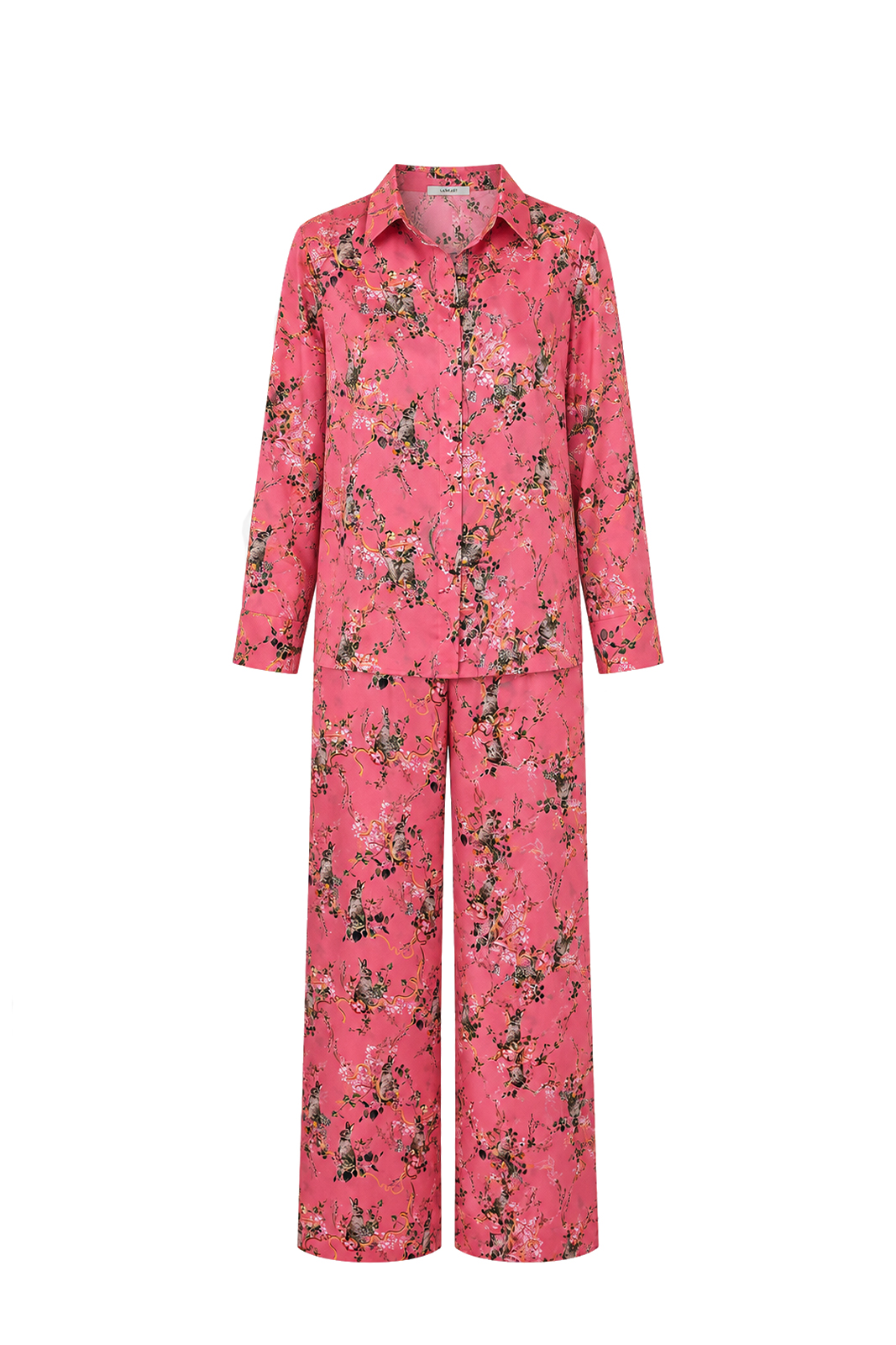 Pink Silk Set